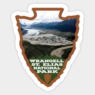 Wrangell-St. Elias National Park and Preserve arrowhead Sticker